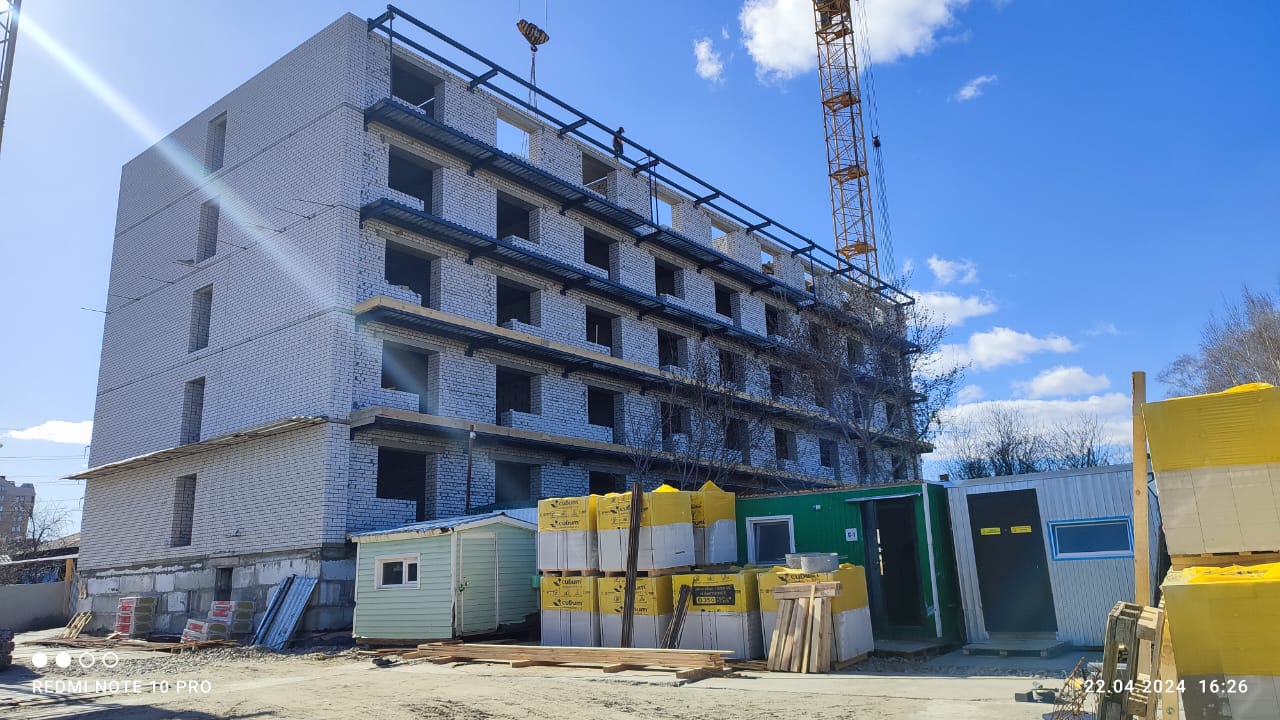 На месте 7-летнего недостроя в Барнауле возведут стеклянную жилую 9-этажку