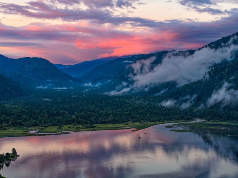  Алтайский заповедник. Телецкое озеро. 