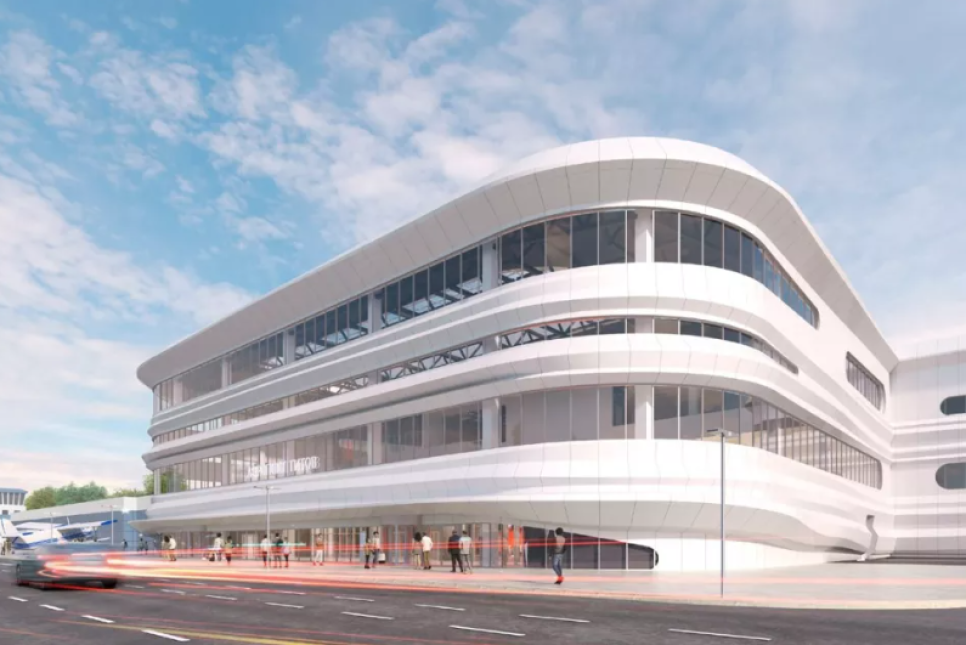 Проект нового терминала аэропорта им. Г.С. Титова