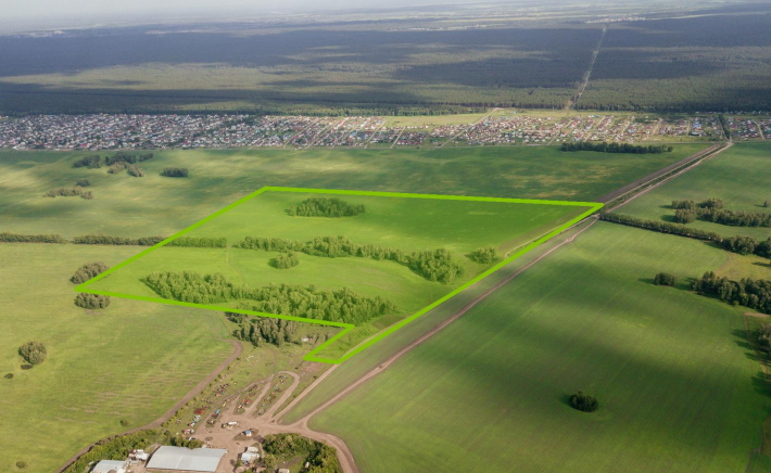 Участок 74 га