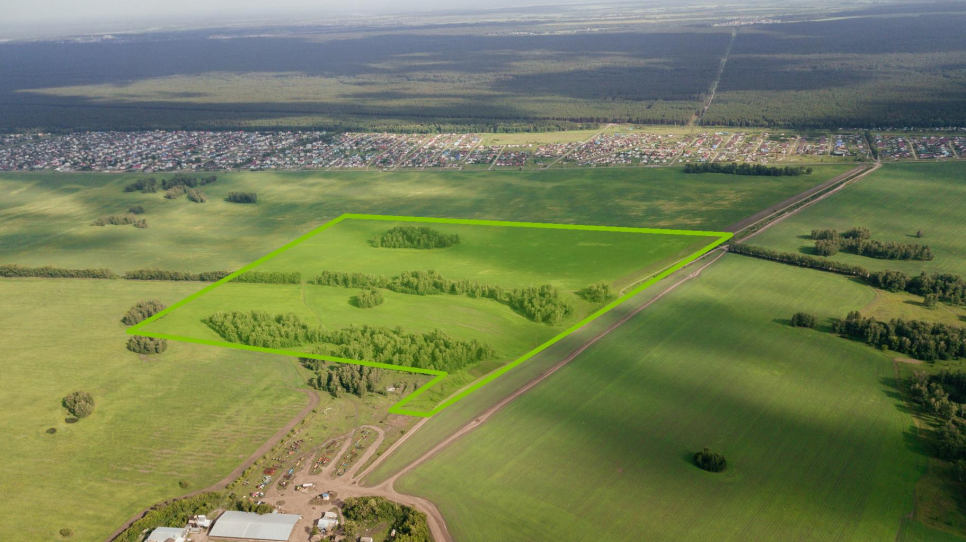 Участок 74 га