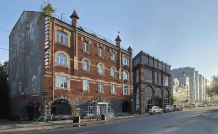 Эскизный проект здания на ул. Гоголя, 74