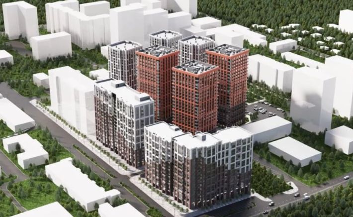 Проект ЖК на ул. Крупской