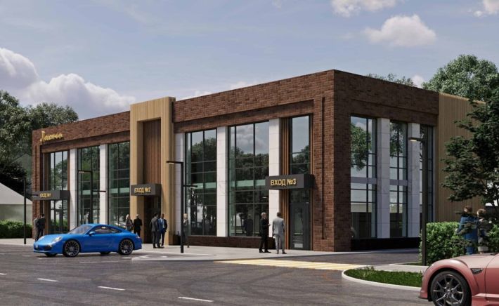 Проект офисного здания на ул. Петра Сухова, 31.