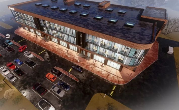 Деловой центр в скандинавском стиле, Павловский тракт 315