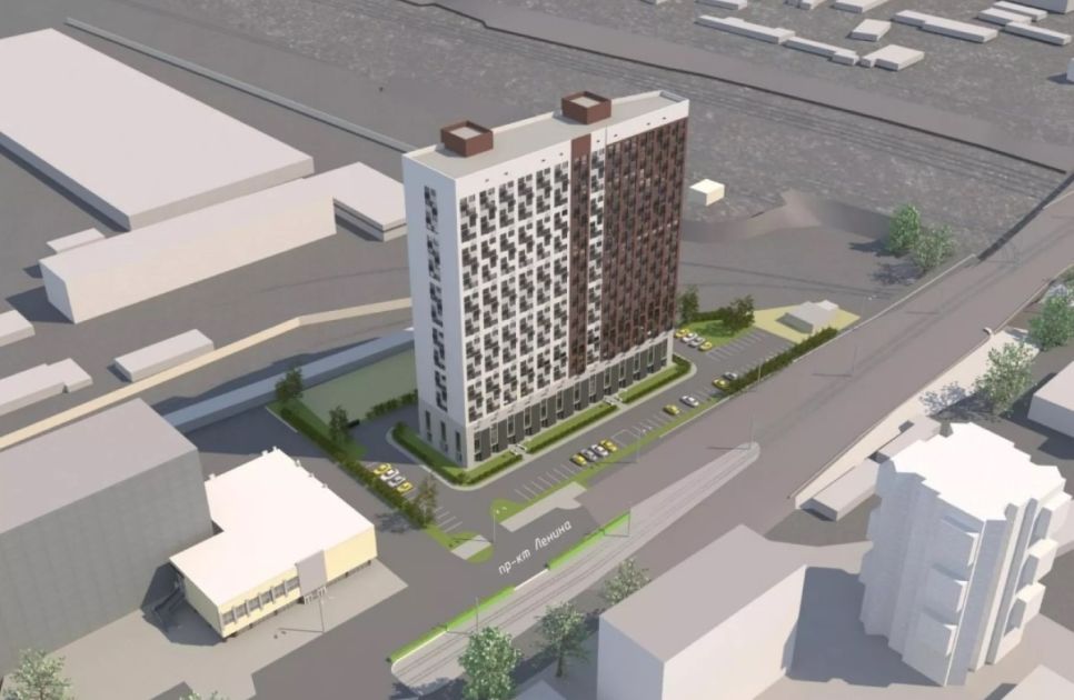 Проект дома на пр. Ленина