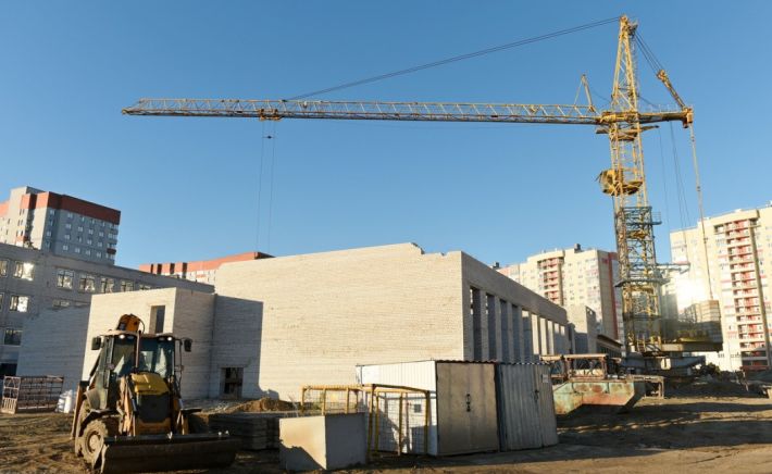 Строительство школы в Индустриальном районе Барнаула