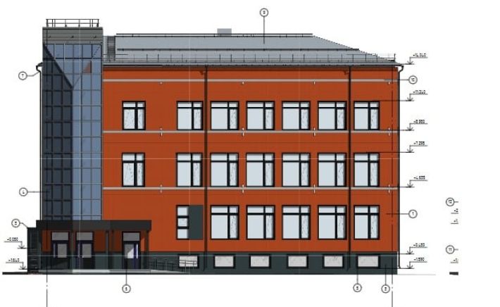 Проект реконструкции здания на ул. Пролетарская, 89