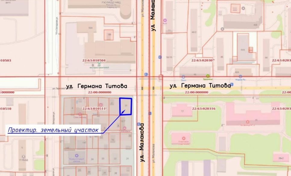 Проект здания на улице Германа Титова, 31
