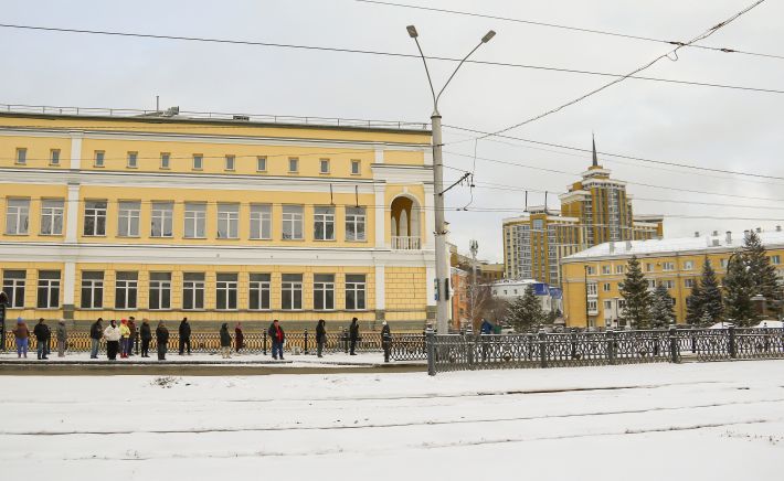 Барнаул. Пл. Октября.