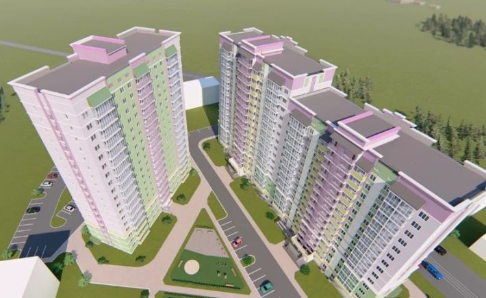 Визуализация ЖК "Клевер-Парк"