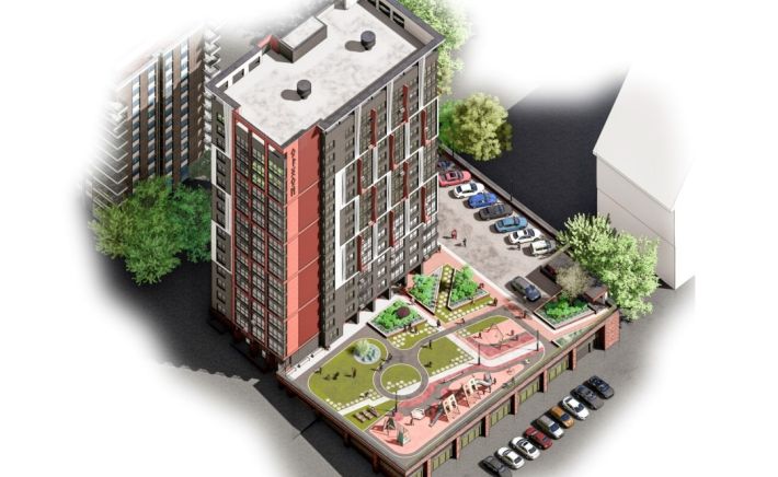 Эскизны проект дома на ул. Папанинцев, 166