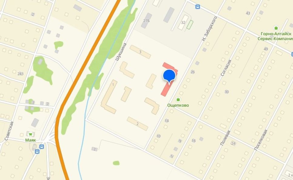 Расположение проекта "Чуйские кварталы"