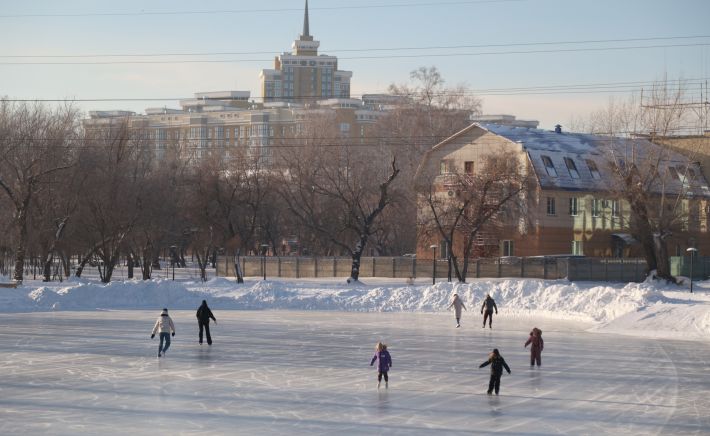 Барнаул. Зима