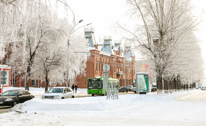 Барнаул. Зима
