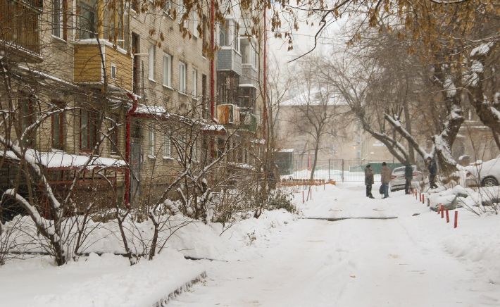 Барнаул. Зима