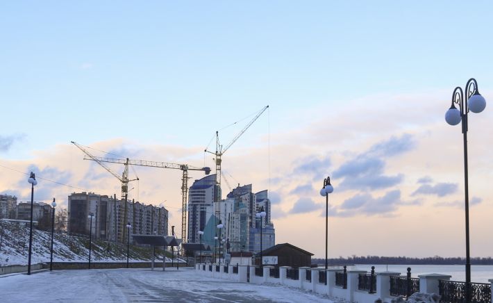 Барнаул. Зима