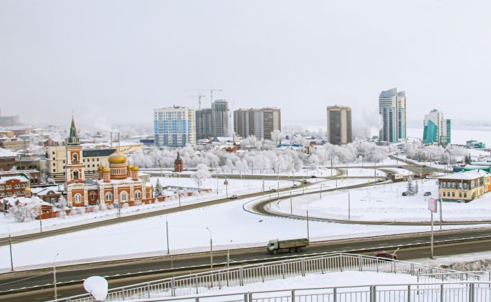 Барнаул. Зима