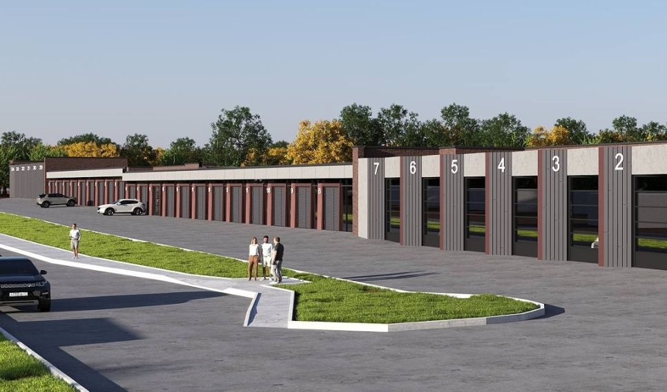 Проект гаражей в пос. Южном