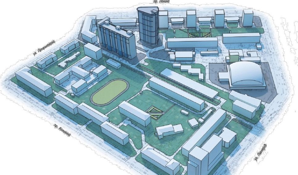 Проект размещения 24-этажного дома на пр. Ленина, 94а