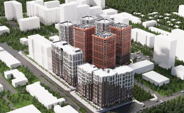 Эскиз ЖК "Крупской"
