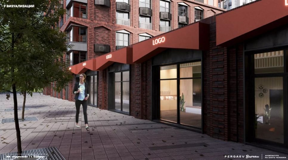 Эскиз ЖК "Крупской"
