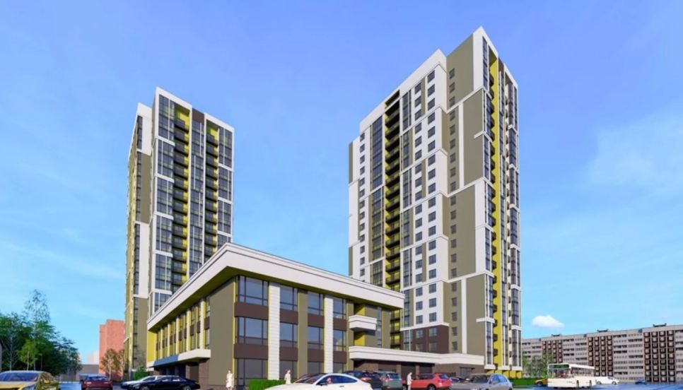 Эскизный проект ЖК на ул. Малахова, 155