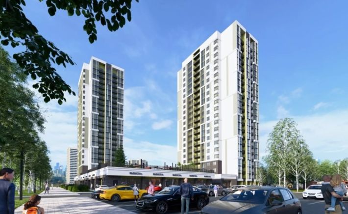 Эскизный проект ЖК на ул. Малахова, 155