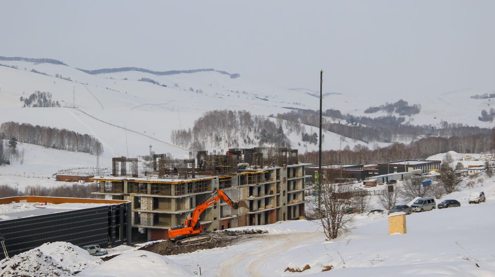 "Сибирская монета". Строительство отеля
