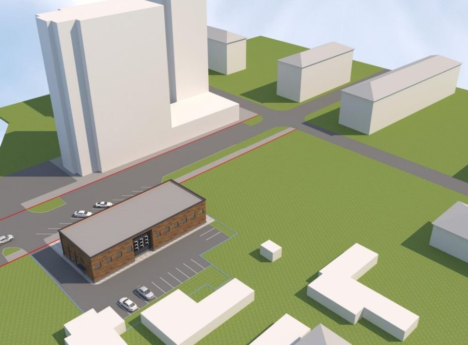 Проект магазина на ул. Эмилии Алексеевой, 19
