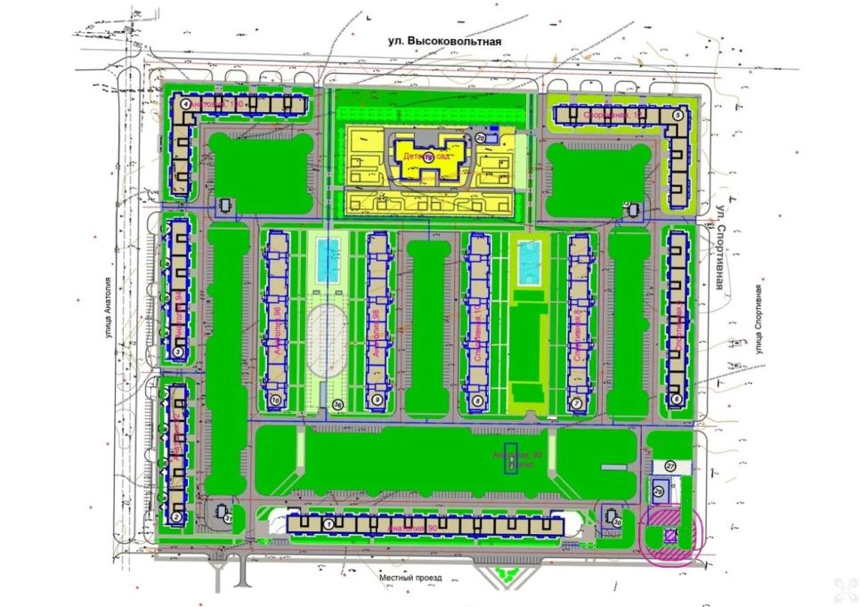 Микрорайон "Радужный"