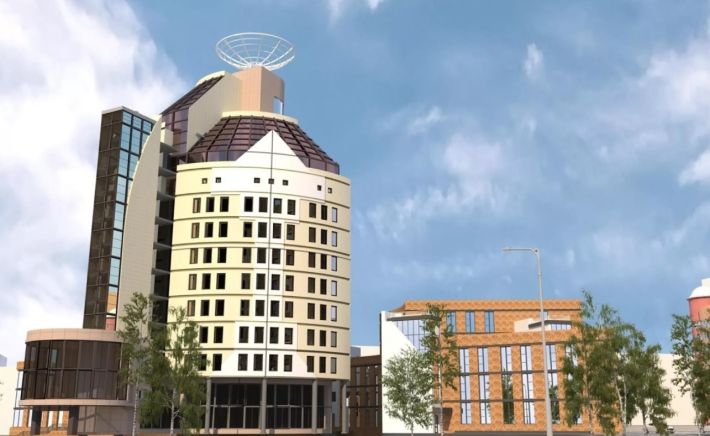 Проект здания на ул. Пролетарской, 98