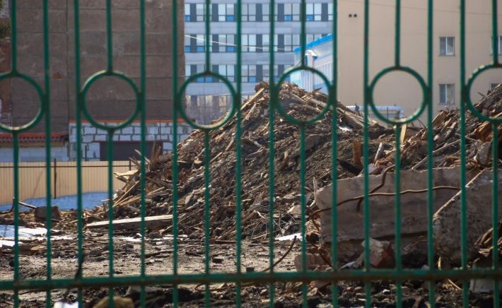 Территория бывшего завода