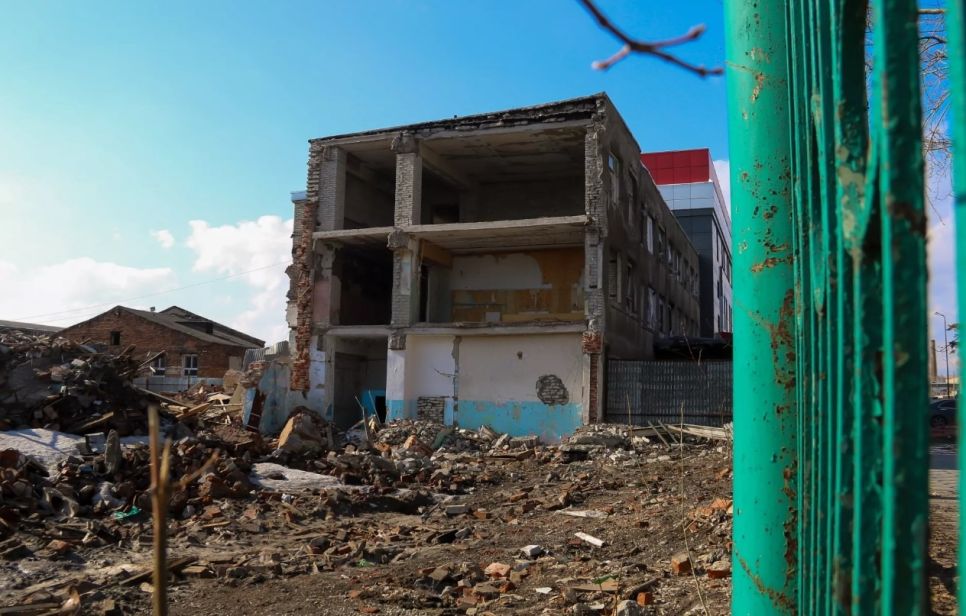 Территория бывшего завода