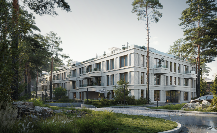 Проект клубного дома "Авальман"
