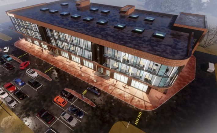 Проект БЦ "Сканди"