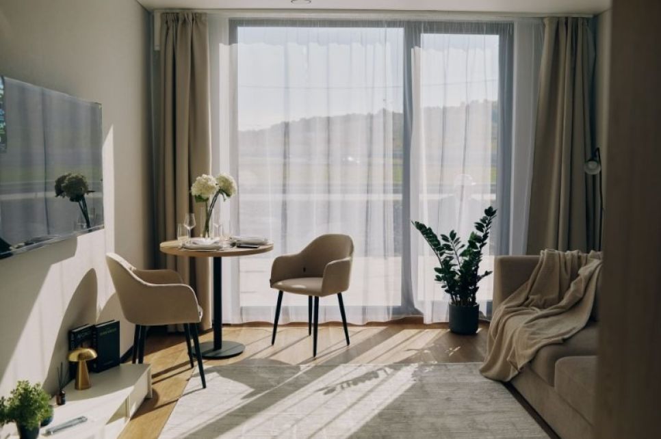 Апарт-комплекс "Карлуу": визуализация. Интерьеры
