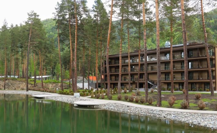 Туркомплекс "Катунь река". "Бирюзовая Катунь"
