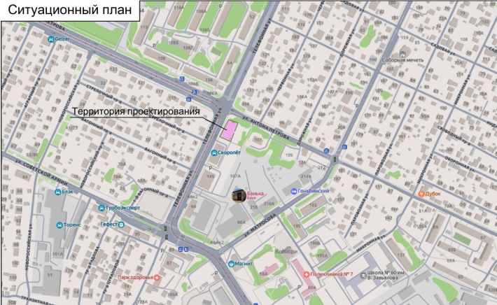 Участок под застройку на углу улиц Телефонной и Антона Петрова