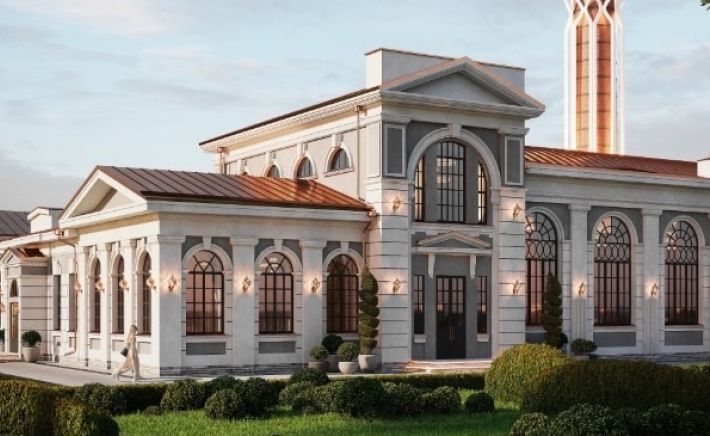 Визуализация ресторана "Труба"