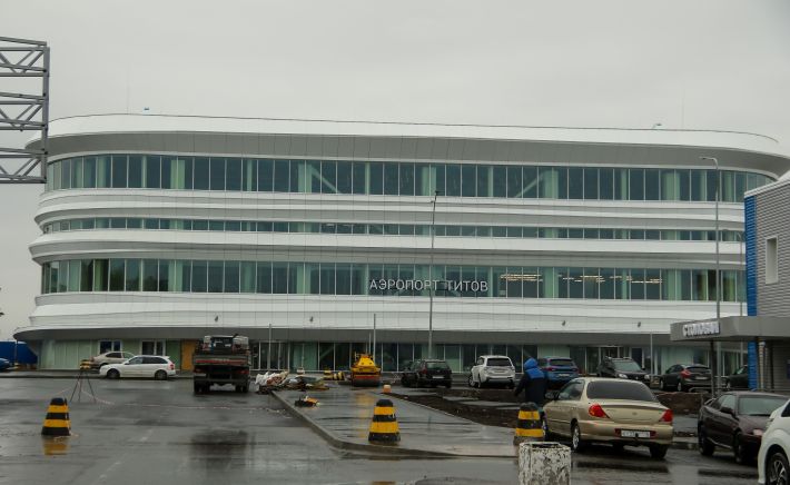 Здание нового терминала Барнаульского аэропорта
