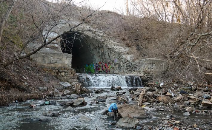 Водопад на Пивоварке