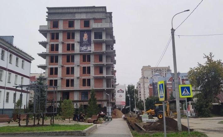 Сквер рядом с ЖК