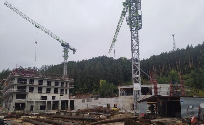 Строительство AZIMUT Hotels в Белокурихе
