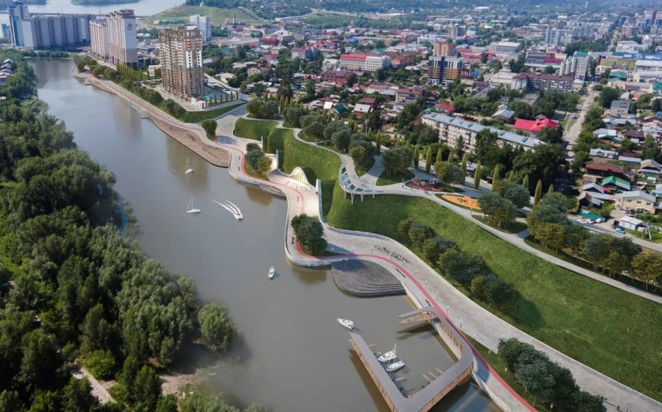 Набережная Ковша. Визуализация 