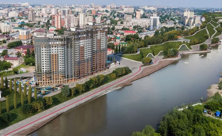 Набережная Ковша. Визуализация 