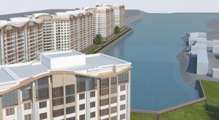 Строительная компания «Сибирия» начинает продажи квартир и коммерческой недвижимости в новом микрорайоне на берегу Оби