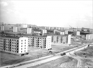 Массовое строительство хрущевок в СССР проходило в период с 1959 по 1985 го