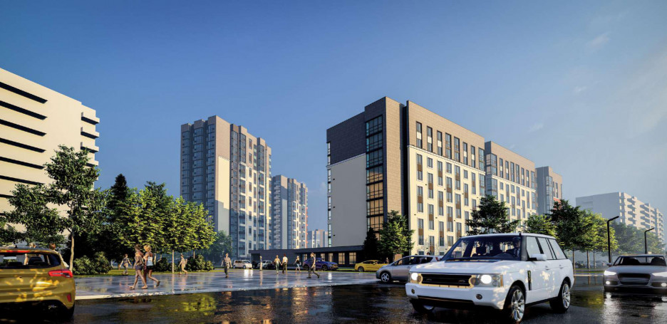 Квартал с 6 жилыми высотками построят на въезде в Барнаул