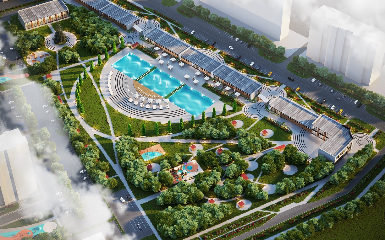 Жилой комплекс с парком, бассейном и катком построят в Барнауле
